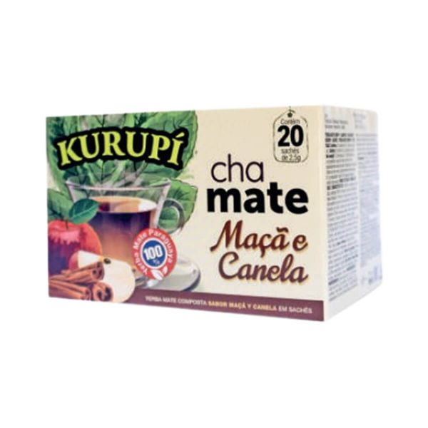 Chá Mate Kurupi Maçã e Canela