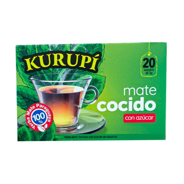 Chá Mate Kurupi Torrado com Açúcar