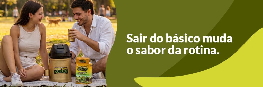 Descubra o tereré Kurupi com gengibre, menta e chá verde e como essa combinação traz mais sabor e versatilidade para o consumo diário.